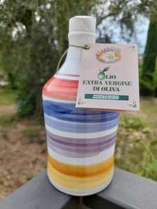 Bottiglia Olio Extravergine di Oliva Biologico 750 ml.