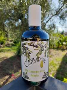 Bottiglia Olio Extravergine di Oliva Biologico 500 ml.